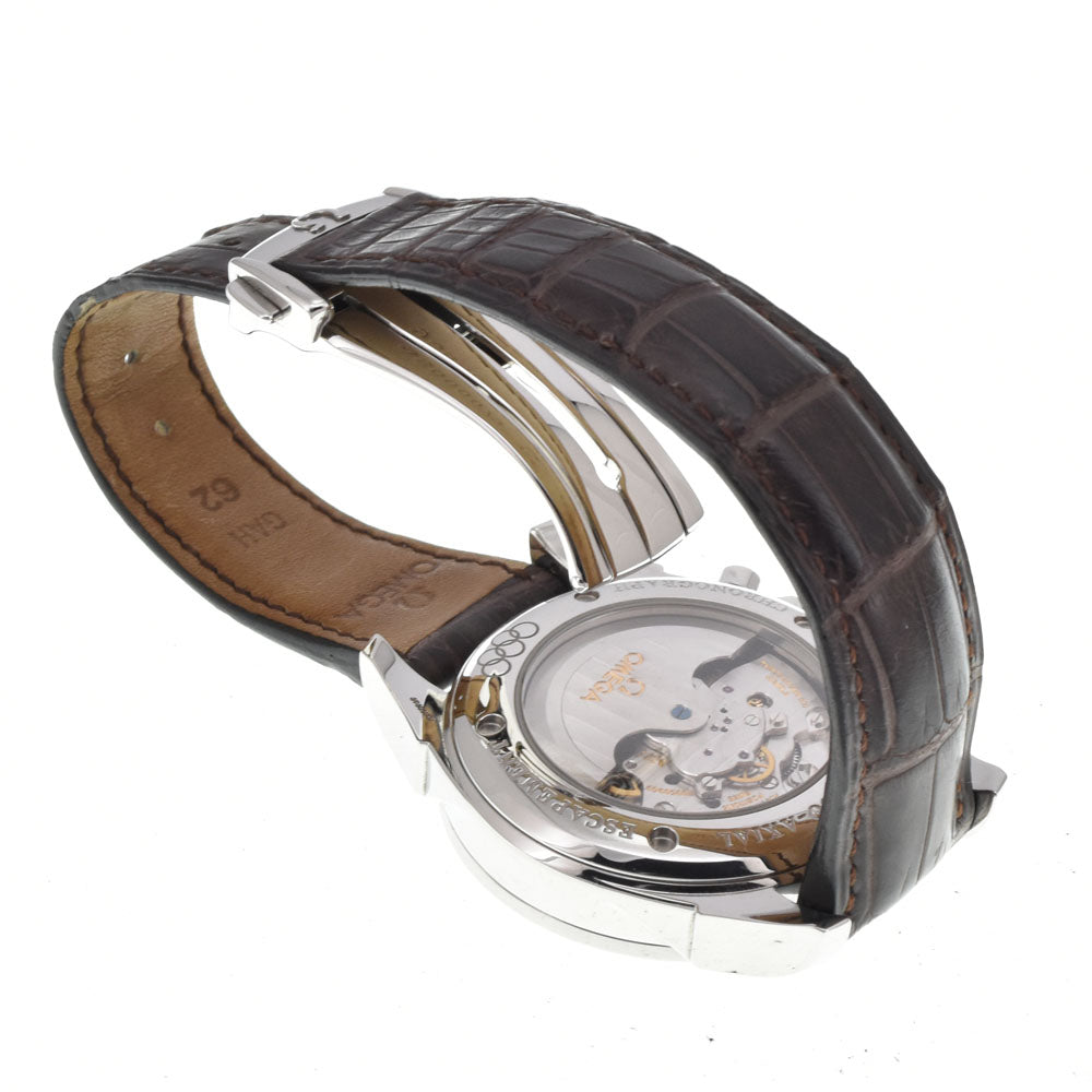 OMEGA De Ville Coaxial 4841.20.32 Chronograph Date white Dial Automatic Men's
 Watch M#145598