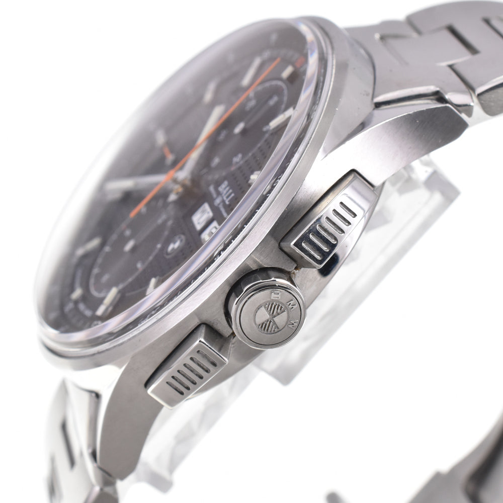 with paper BALLWATCH BALL for BMW CM3010C Day date black Dial Automatic Men's
 Watch H#145600