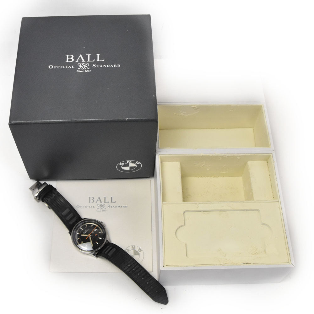 BALLWATCH BMW collaboration model GMT GM3010C-PCFJ-BK Date black Dial Automatic Men's
 Watch M#145601