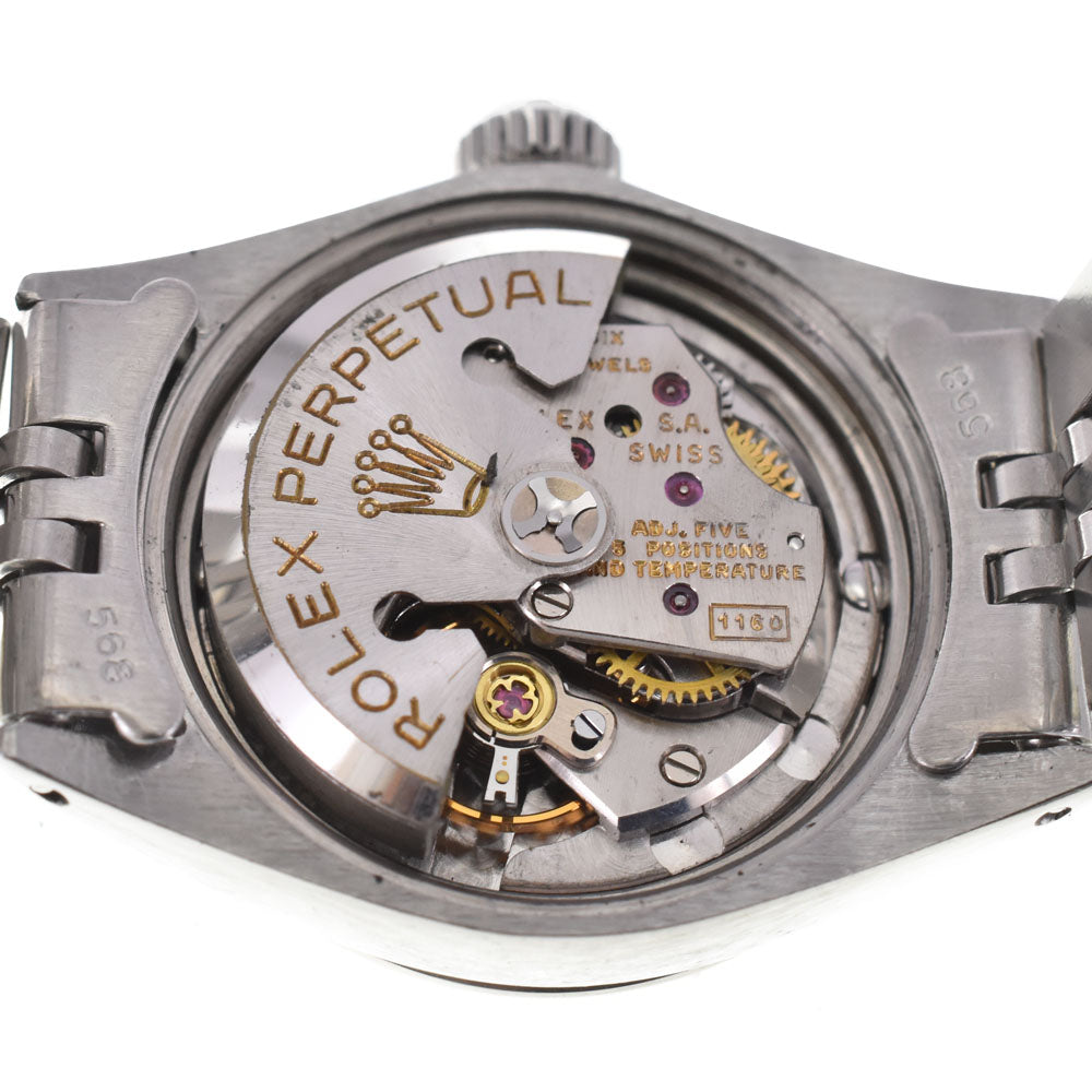 ROLEX Oyster Perpetual Date 6517 vintage Cal.1160 Silver Dial Automatic Ladies
 Watch M#145604