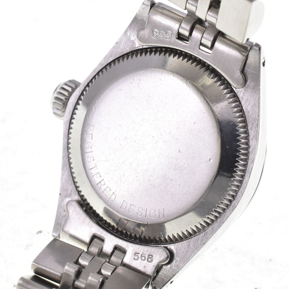ROLEX Oyster Perpetual Date 6517 vintage Cal.1160 Silver Dial Automatic Ladies
 Watch M#145604