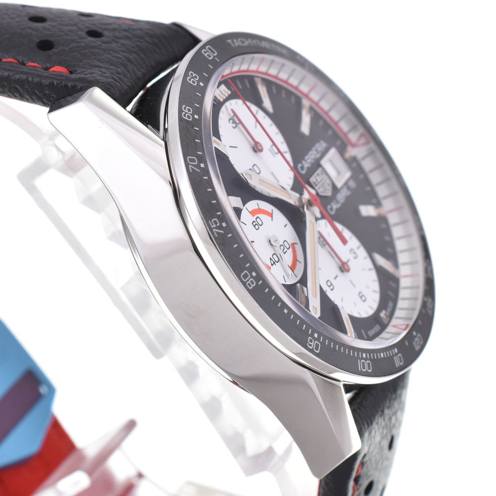 with paper TAG HEUER Carrera CV201AP-0 Caliber 16 black Dial Automatic Men's
 Watch M#145611