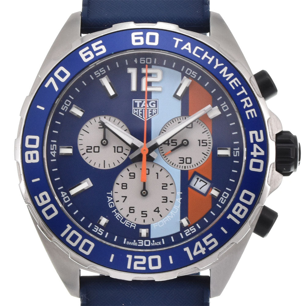 TAG HEUER Formula 1 Gulf Special Edition CAZ101N blue Dial Quartz Men's
 Watch M#145618