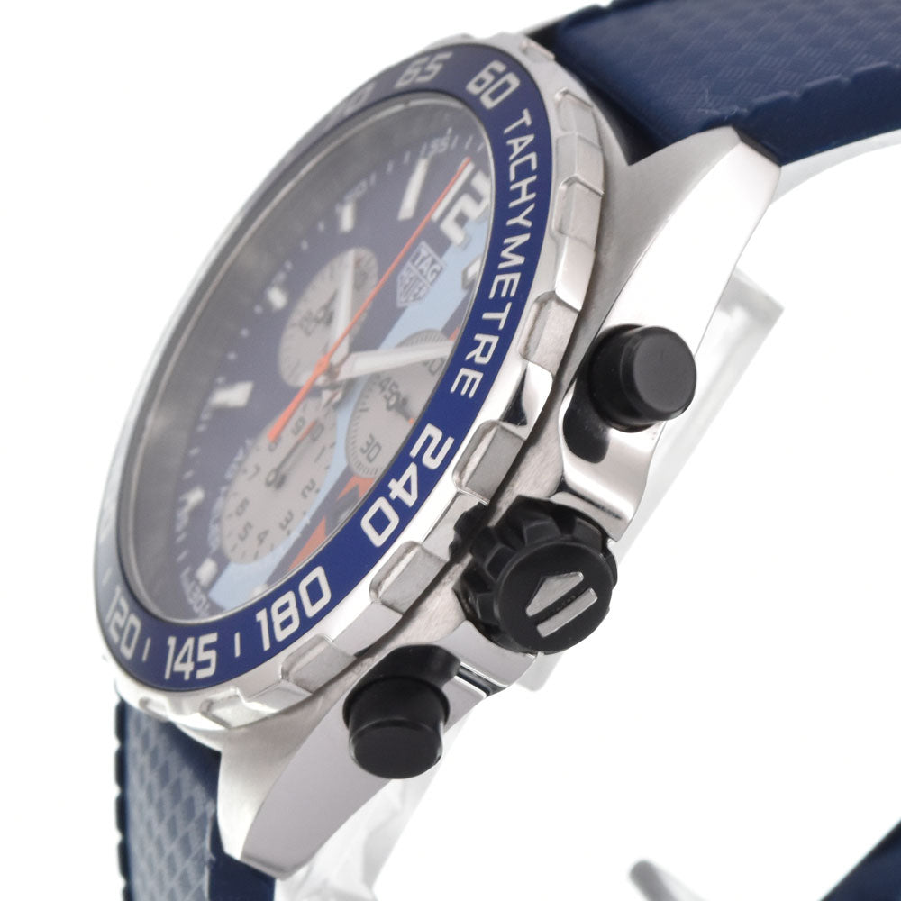 TAG HEUER Formula 1 Gulf Special Edition CAZ101N blue Dial Quartz Men's
 Watch M#145618