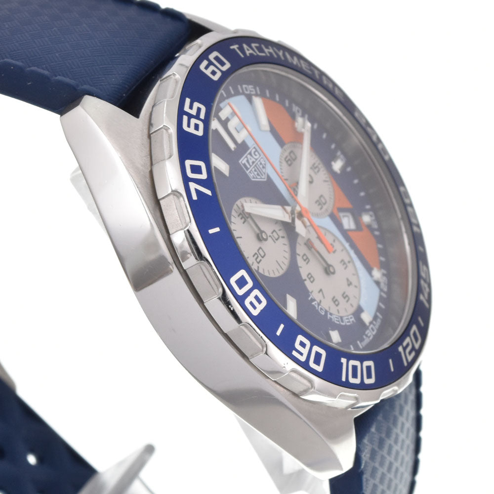 TAG HEUER Formula 1 Gulf Special Edition CAZ101N blue Dial Quartz Men's
 Watch M#145618