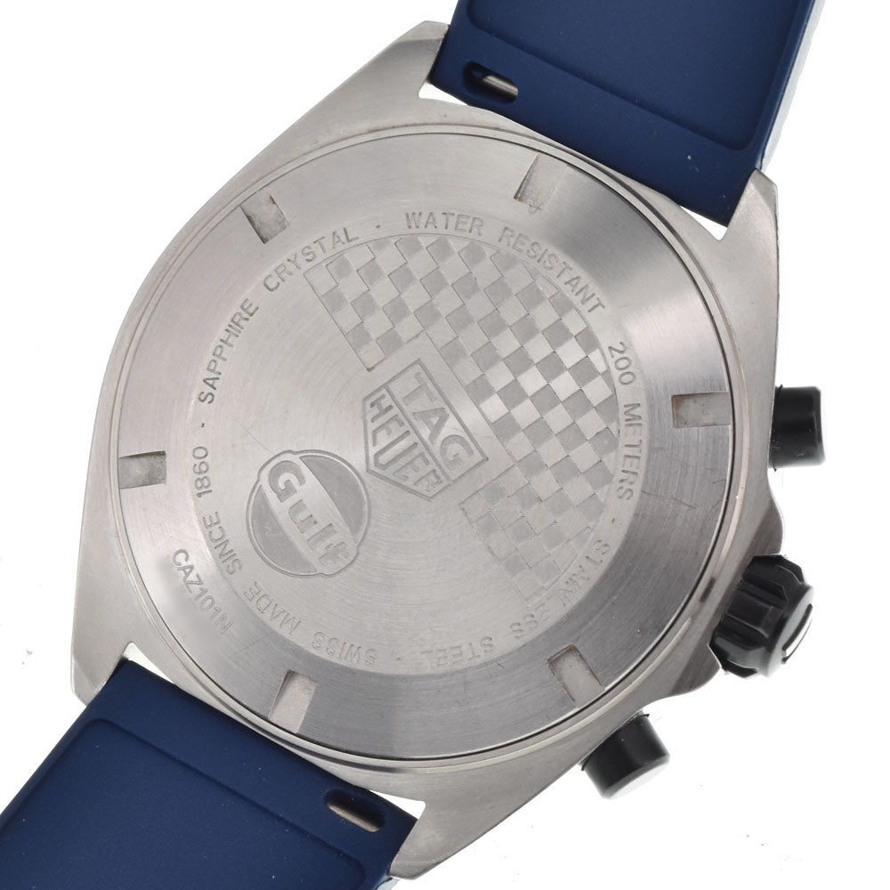 TAG HEUER Formula 1 Gulf Special Edition CAZ101N blue Dial Quartz Men's
 Watch M#145618
