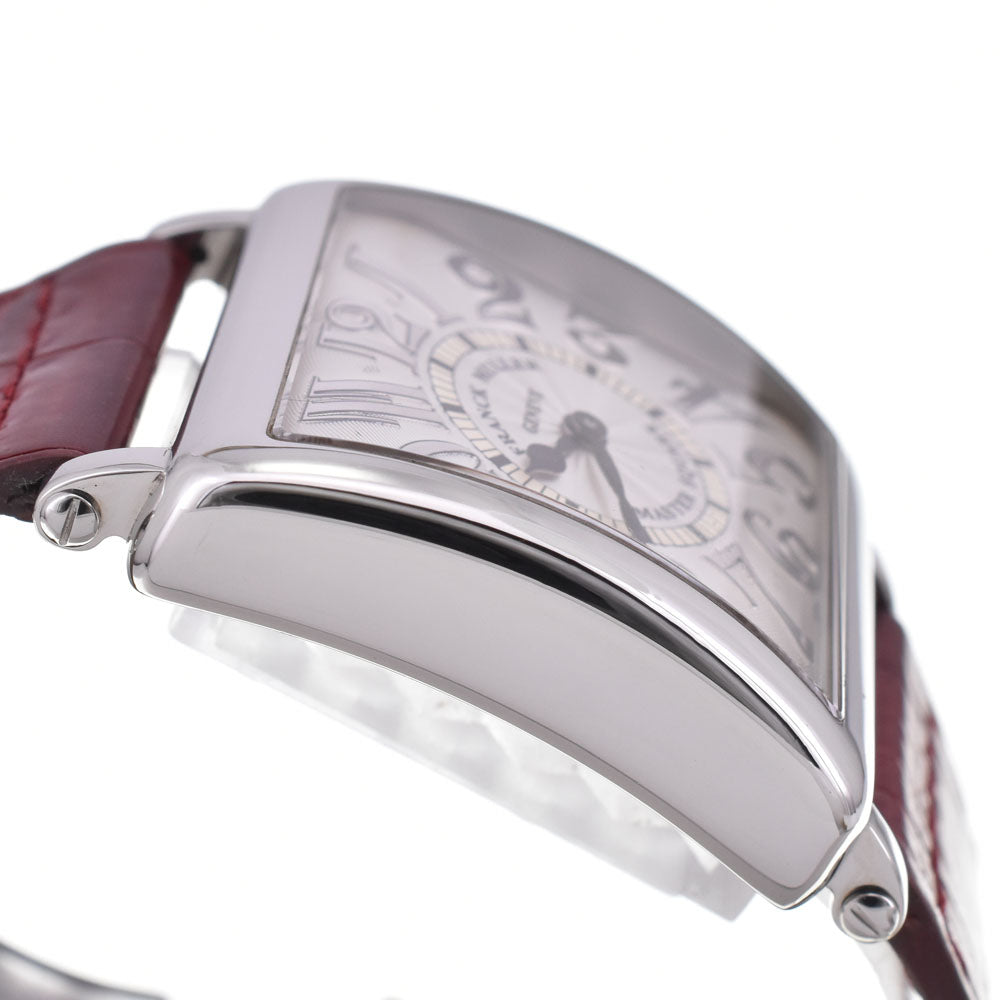 with paper FRANCK MULLER Master square 6002MQZ Silver Dial Quartz Men's
 Watch M#145628