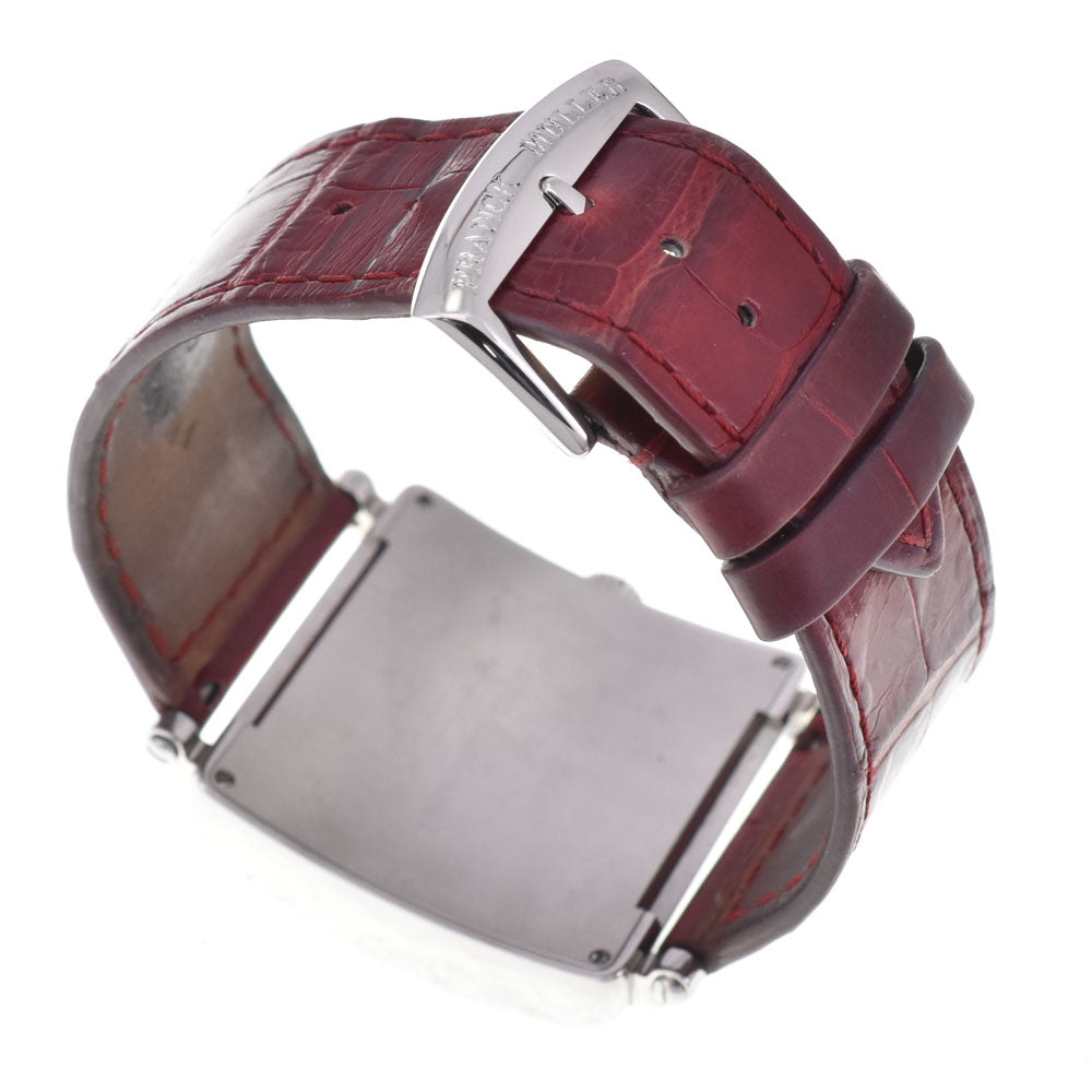 with paper FRANCK MULLER Master square 6002MQZ Silver Dial Quartz Men's
 Watch M#145628
