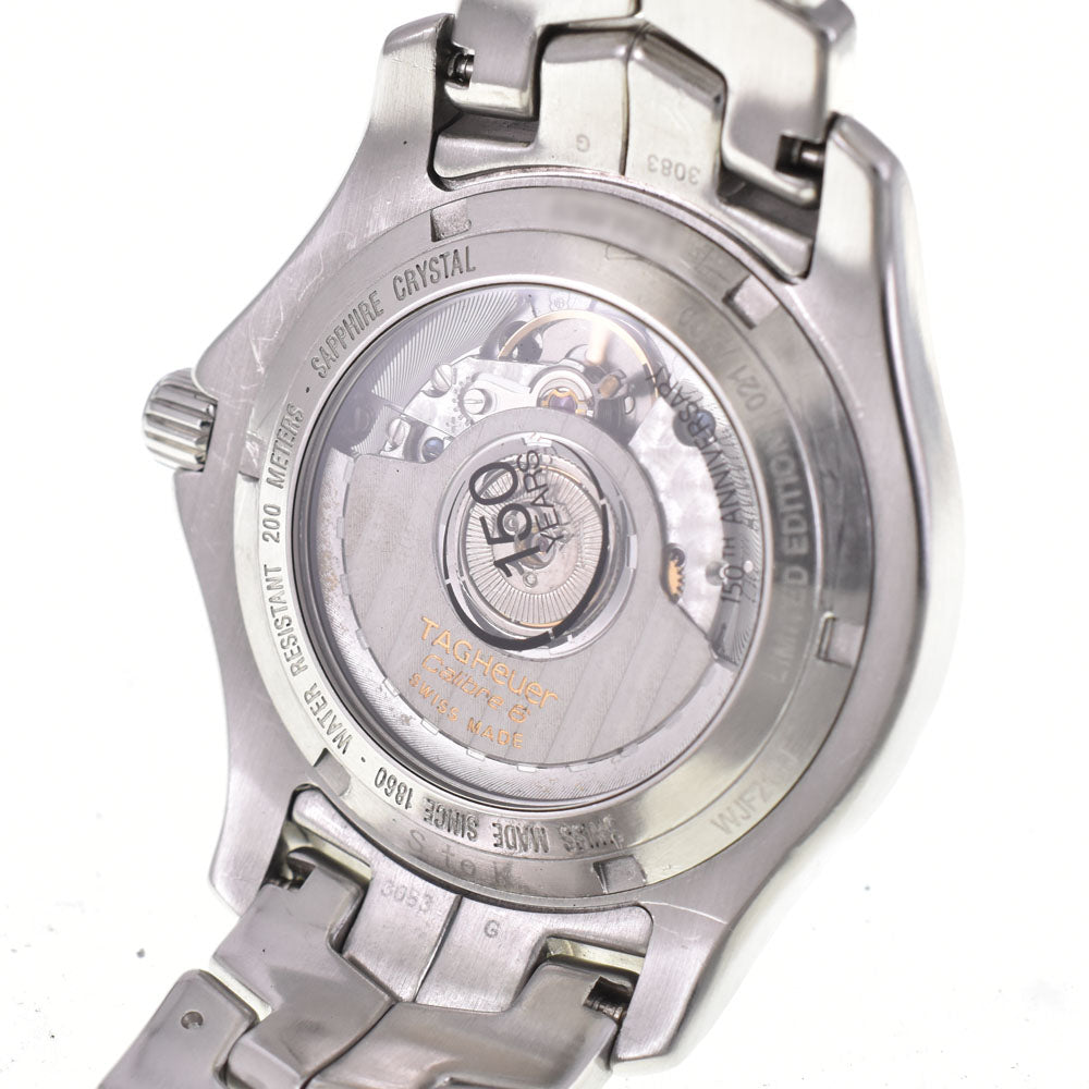 TAG HEUER Link WJF211J.BA0570 Date Caliber 6 150th Anniversary Model black Dial Automatic Men's
 Watch G#145629