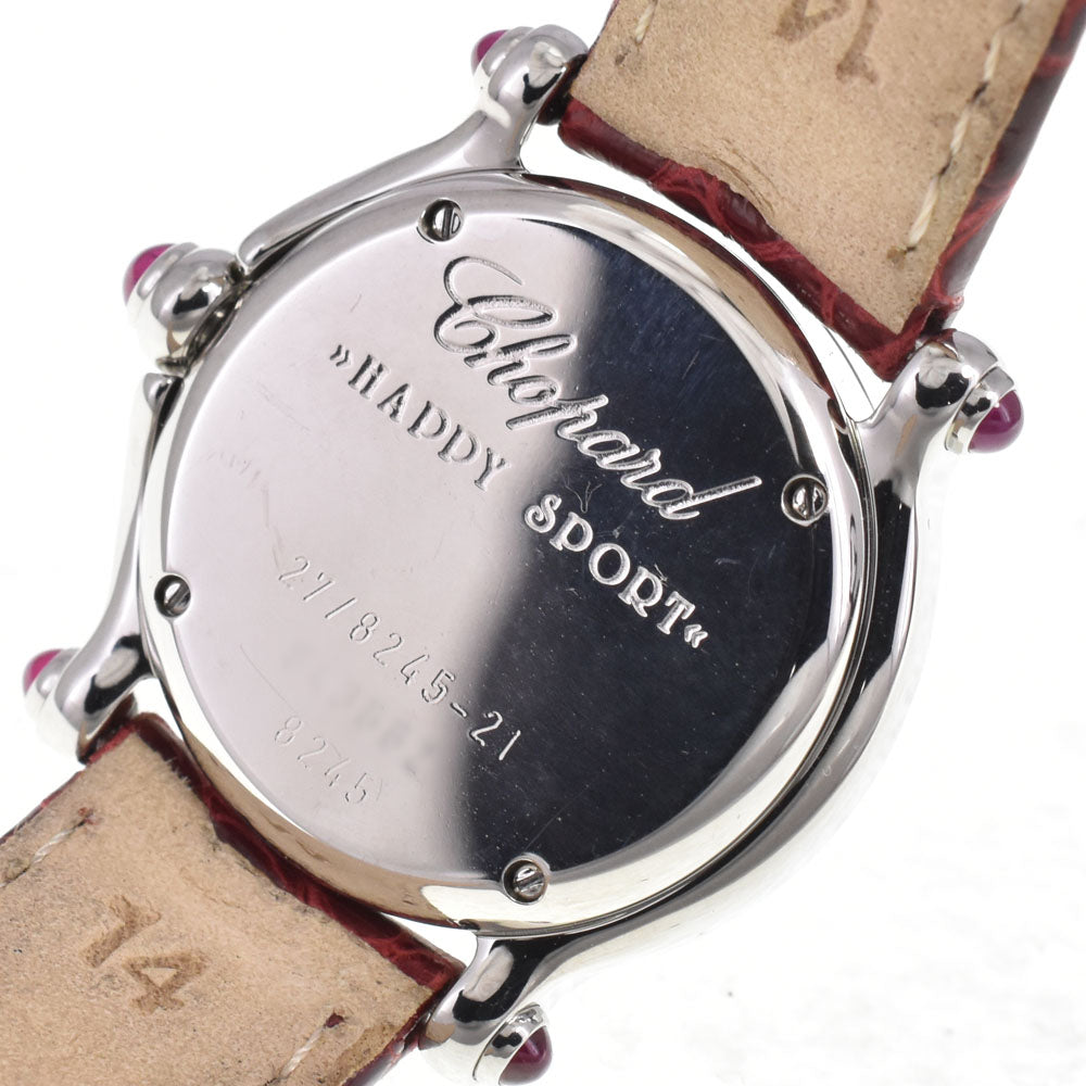 Chopard Happy sports 27/8245-21 Moon star diamond White shell Dial Quartz Ladies
 Watch M#145632