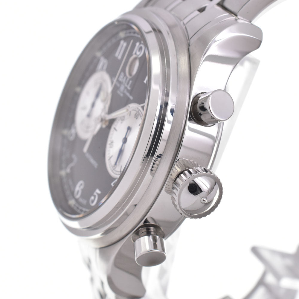 with paper BALLWATCH train master cannonball CM1052D-S3J-BK black Dial Automatic Men's
 Watch N#145639
