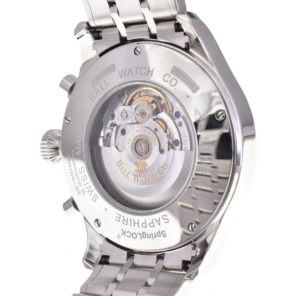 with paper BALLWATCH train master cannonball CM1052D-S3J-BK black Dial Automatic Men's
 Watch N#145639
