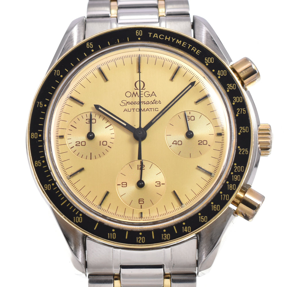OMEGA Speedmaster 3310.10 Stainless Steel/18K Yellow Gold Chronograph gold Dial Automatic Men's
 Watch A#145643