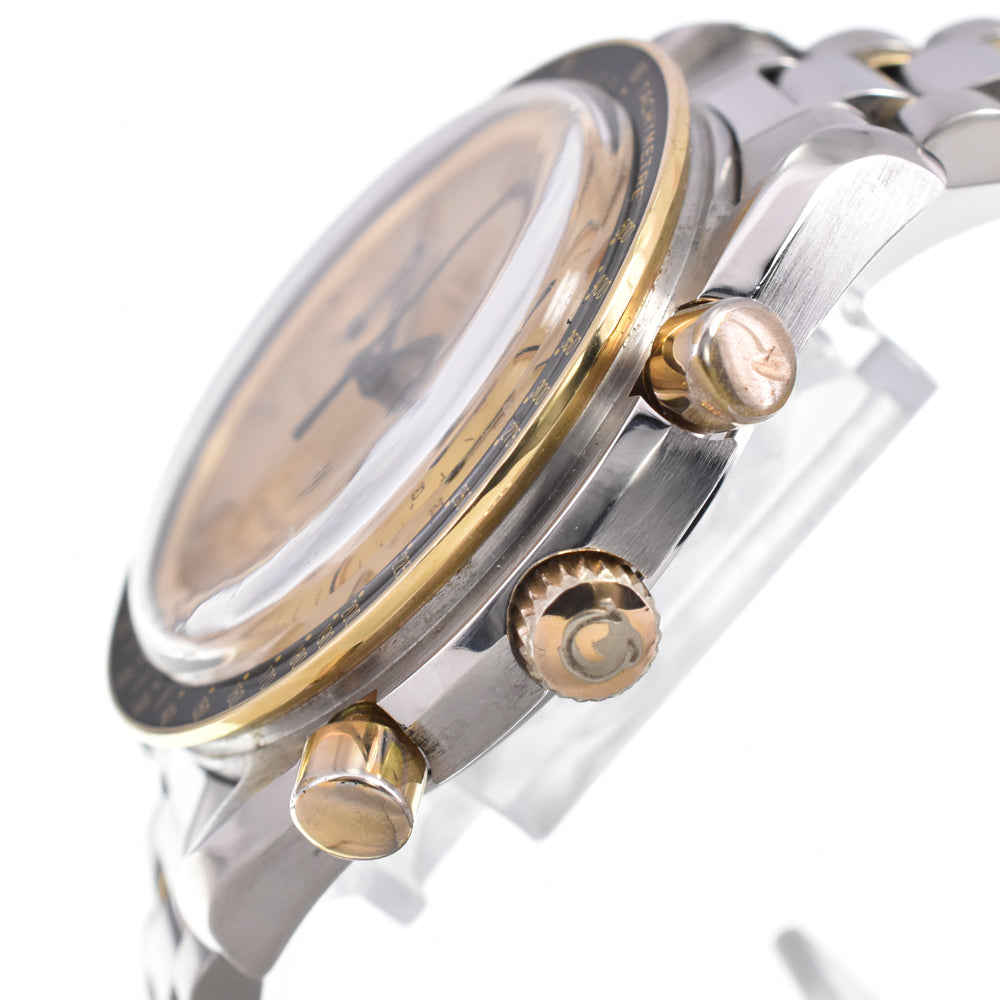 OMEGA Speedmaster 3310.10 Stainless Steel/18K Yellow Gold Chronograph gold Dial Automatic Men's
 Watch A#145643