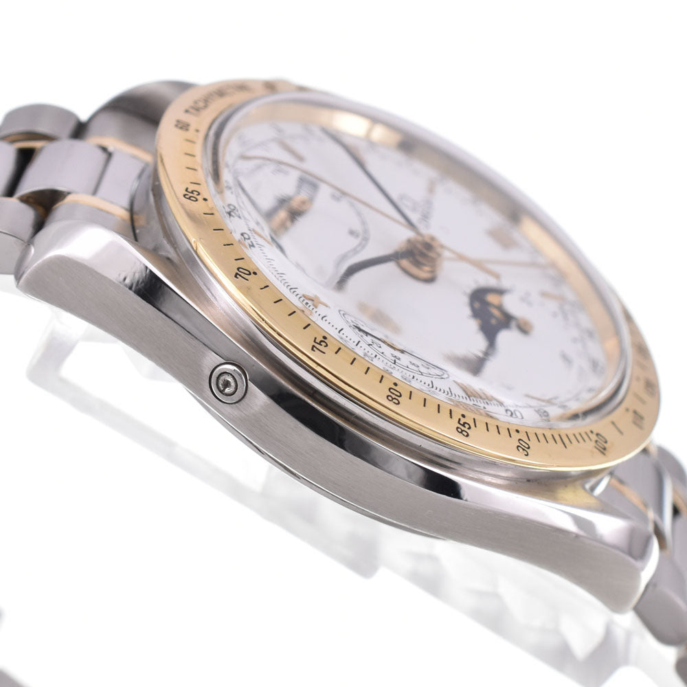 with paper OMEGA Speedmaster 3331.20 Stainless Steel/K18YG white Dial Automatic Men's
 Watch P#145648