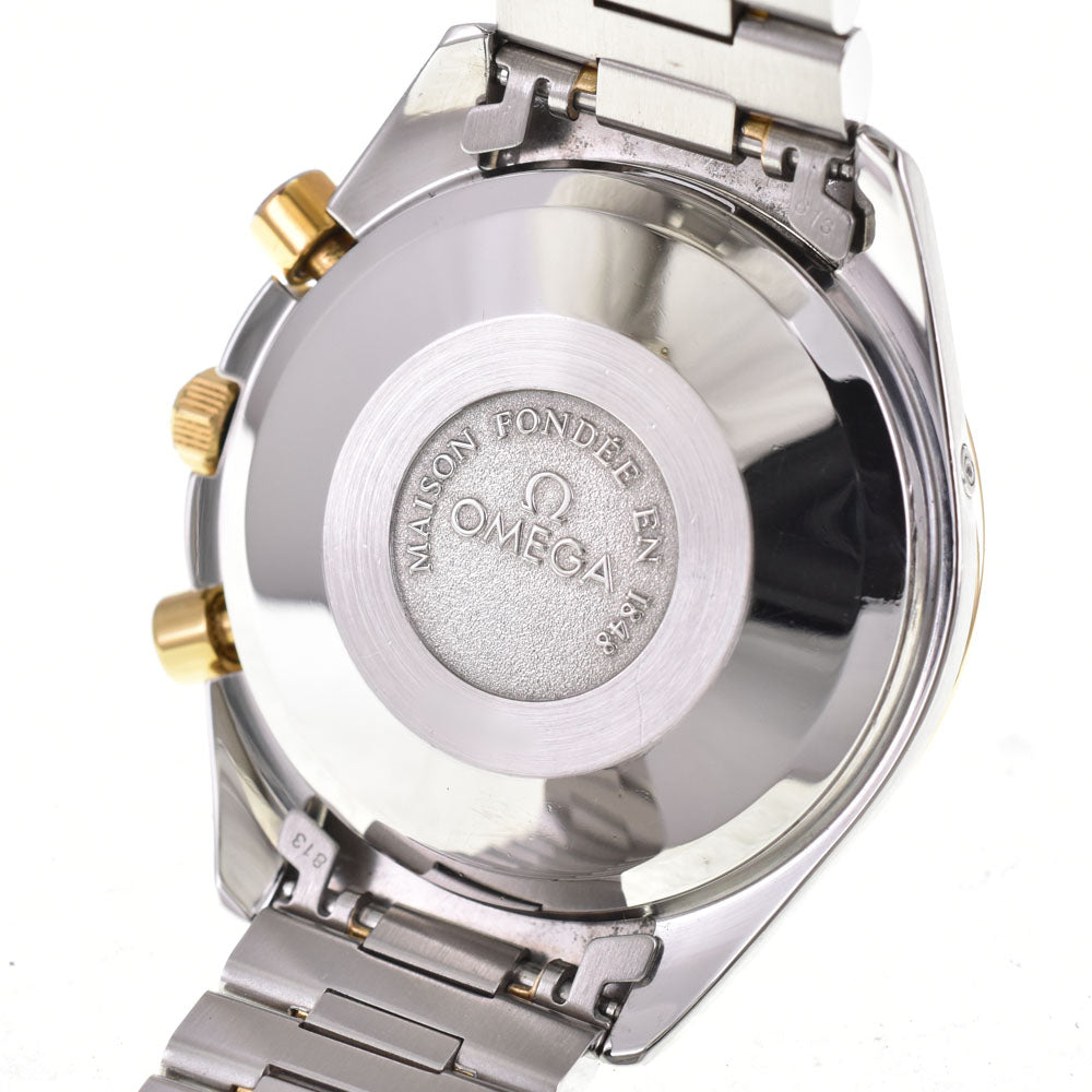 with paper OMEGA Speedmaster 3331.20 Stainless Steel/K18YG white Dial Automatic Men's
 Watch P#145648