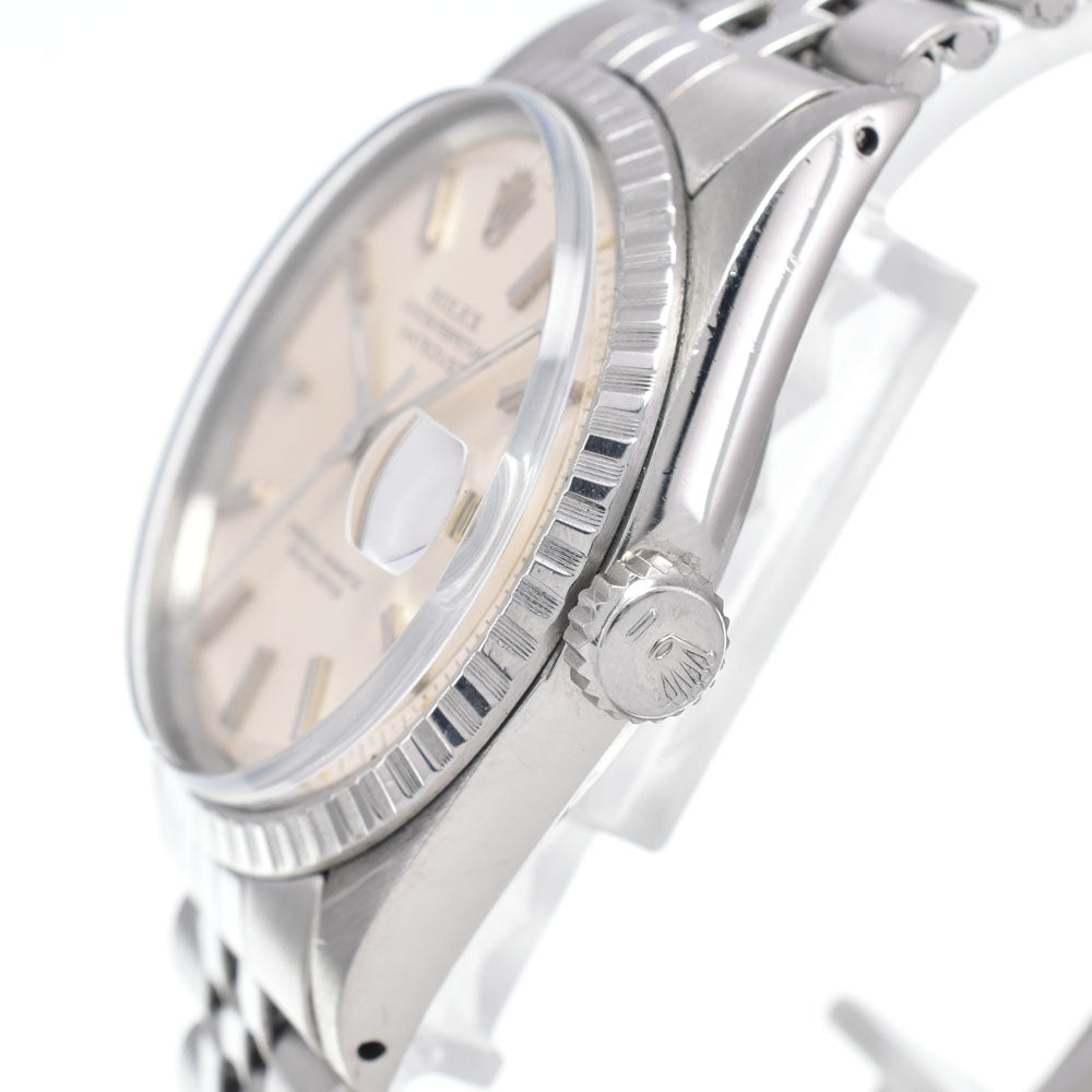 ROLEX Oyster Perpetual DATEJUST 1603 vintage Cal.1570 Silver Dial Automatic Men's
 Watch K#145652