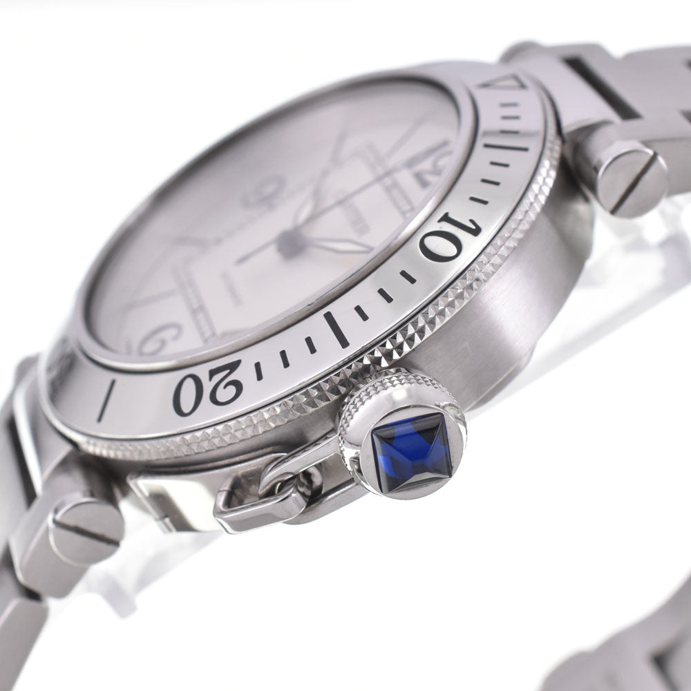 with paper CARTIER Pacha Sea timer W31080M7 Silver Dial Automatic Men's
 Watch N#145660