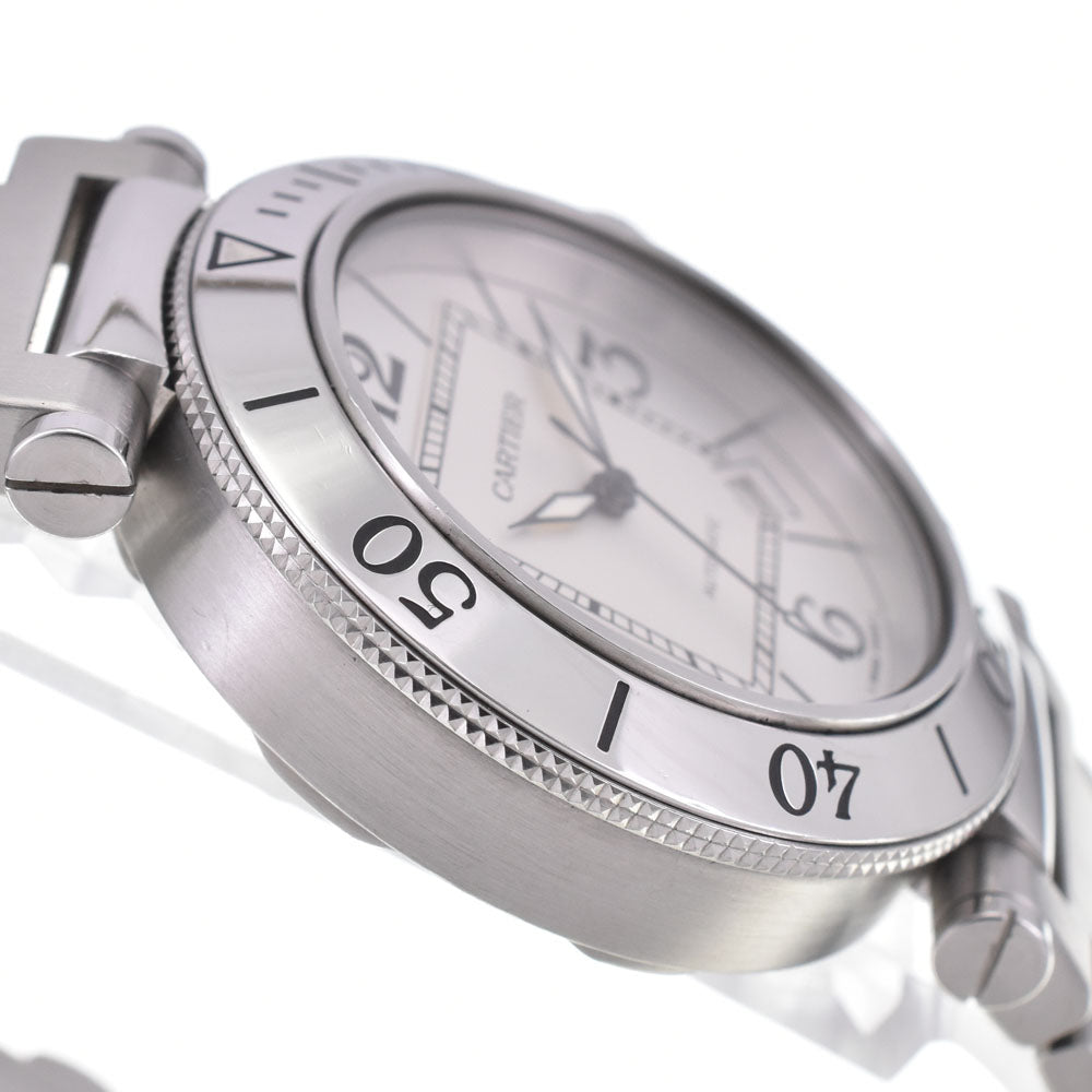 with paper CARTIER Pacha Sea timer W31080M7 Silver Dial Automatic Men's
 Watch N#145660