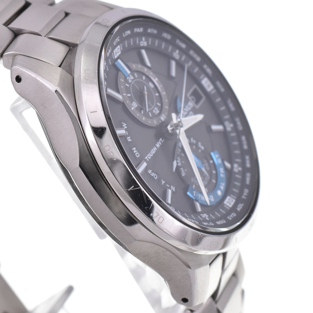 with paper CASIO Oceanus OCW-T1010 black Dial Radio Sync Solar Men's
 Watch N#145670