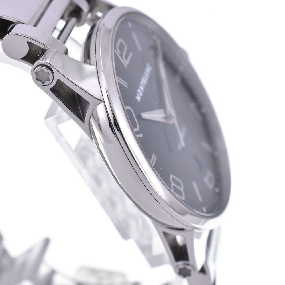 MONTBLANC Time walker 7210 see-through back black Dial Automatic Men's
 Watch Q#145678