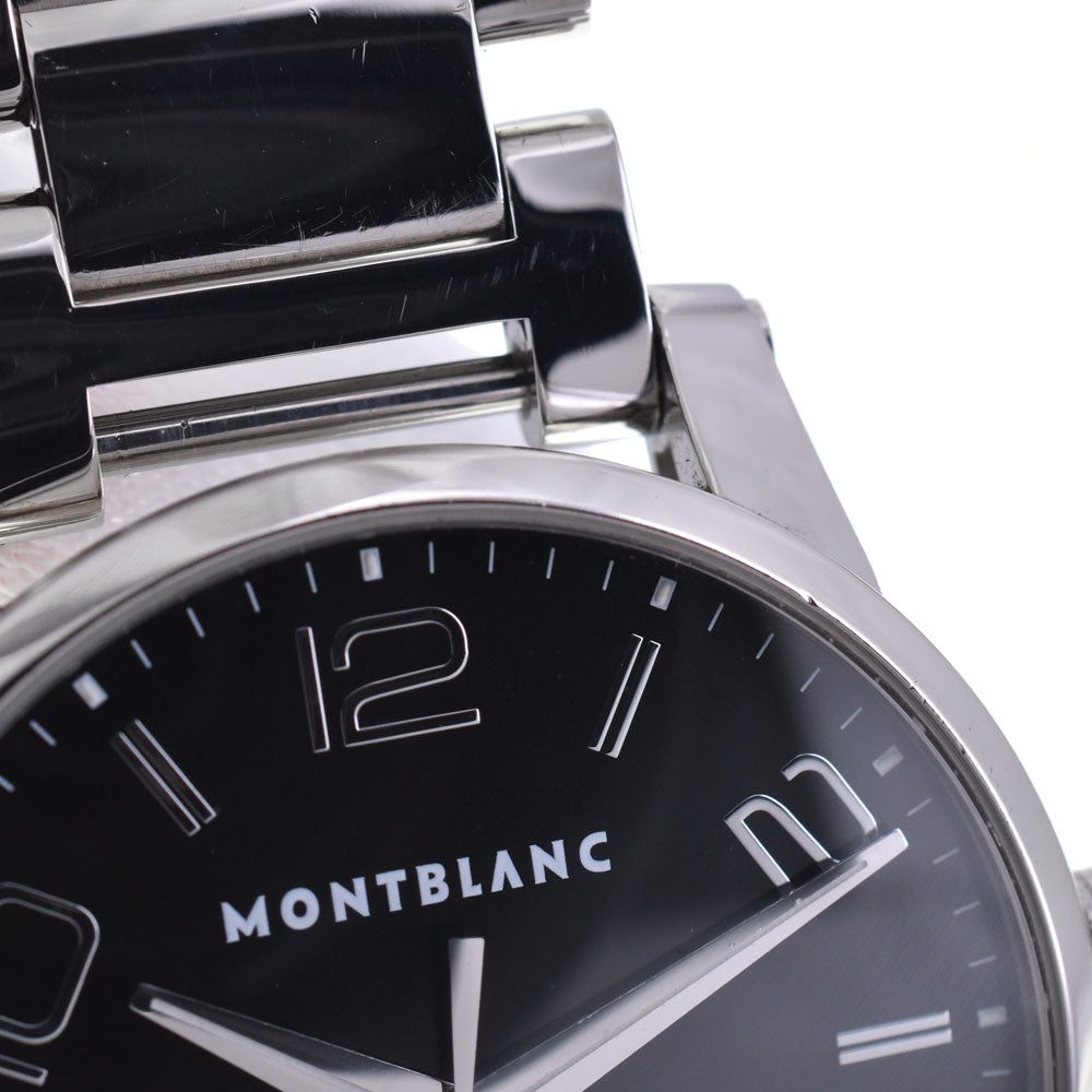 MONTBLANC Time walker 7210 see-through back black Dial Automatic Men's
 Watch Q#145678