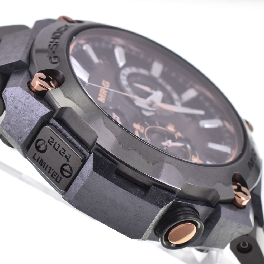 with paper CASIO G-SHOCK MRG-B2000JS-1AJR Limited to 800 worldwide black Dial Radio Sync Solar Men's
 Watch M#145727