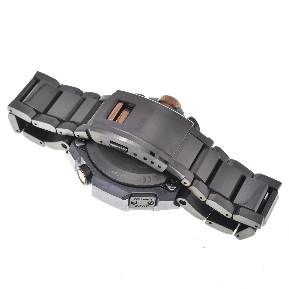 with paper CASIO G-SHOCK MRG-B2000JS-1AJR Limited to 800 worldwide black Dial Radio Sync Solar Men's
 Watch M#145727