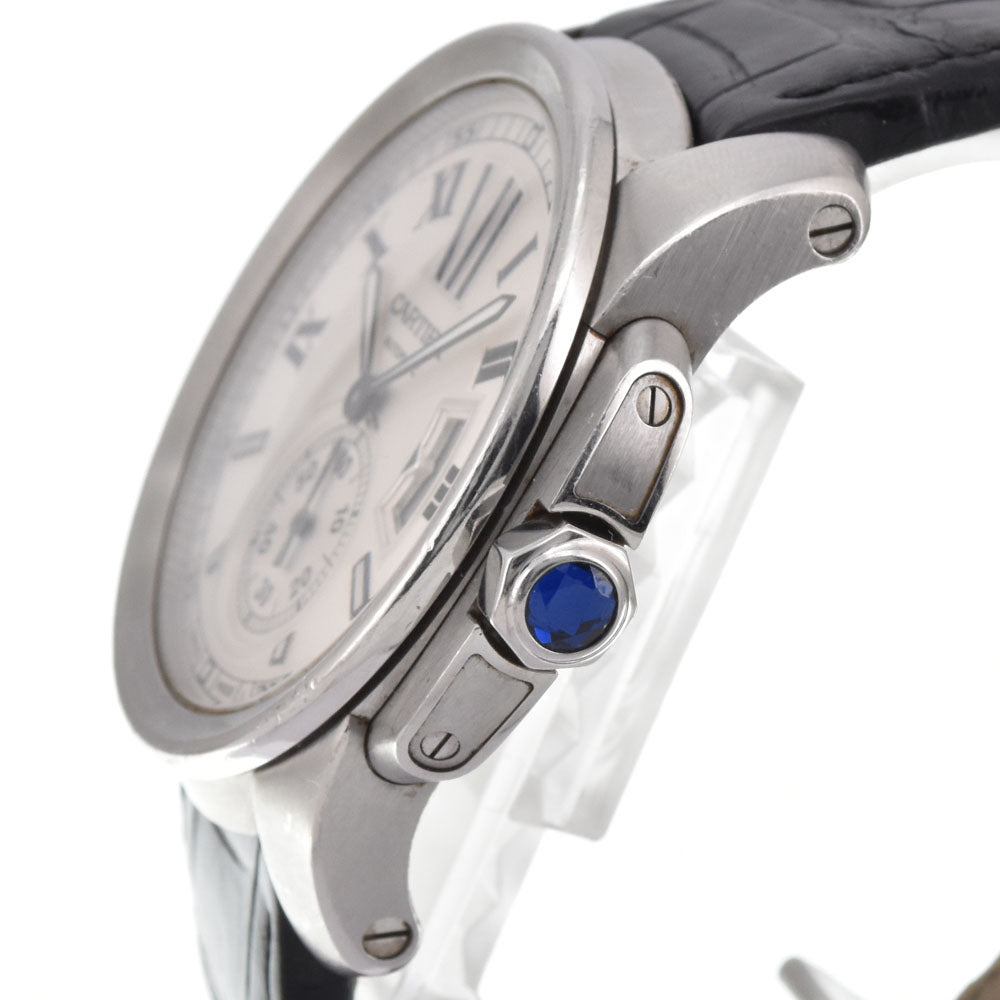 CARTIER Calibur de Cartier W7100037 Small second date Silver Dial Automatic Men's
 Watch N#145739
