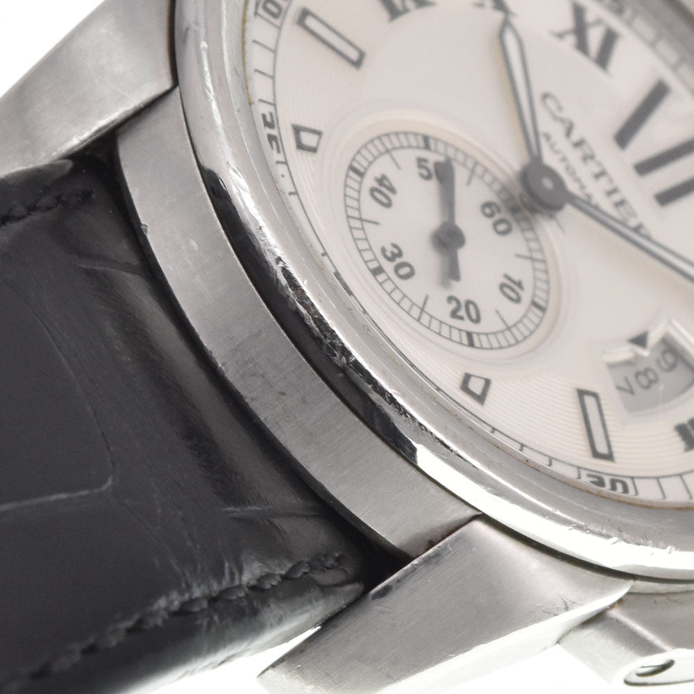 CARTIER Calibur de Cartier W7100037 Small second date Silver Dial Automatic Men's
 Watch N#145739
