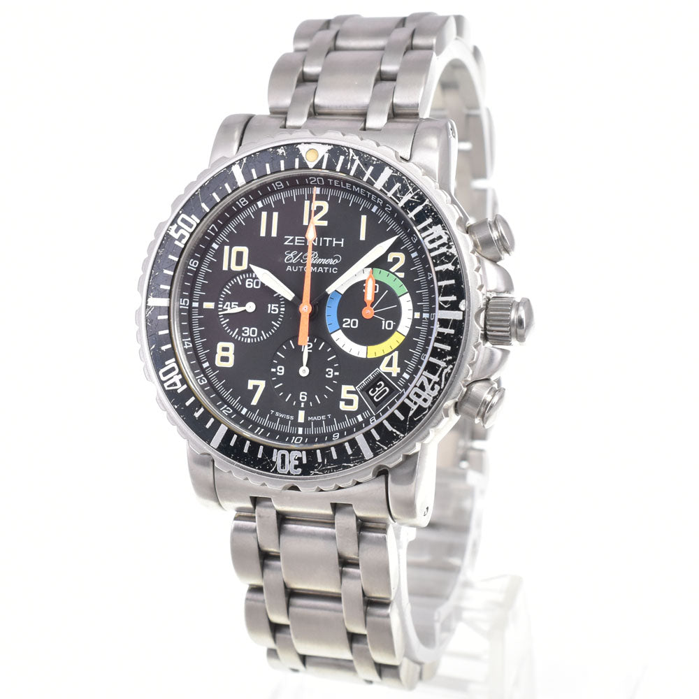 ZENITH El Primero Rainbow Flyback 02.0480.405 Chronograph black Dial Automatic Men's
 Watch E#145756