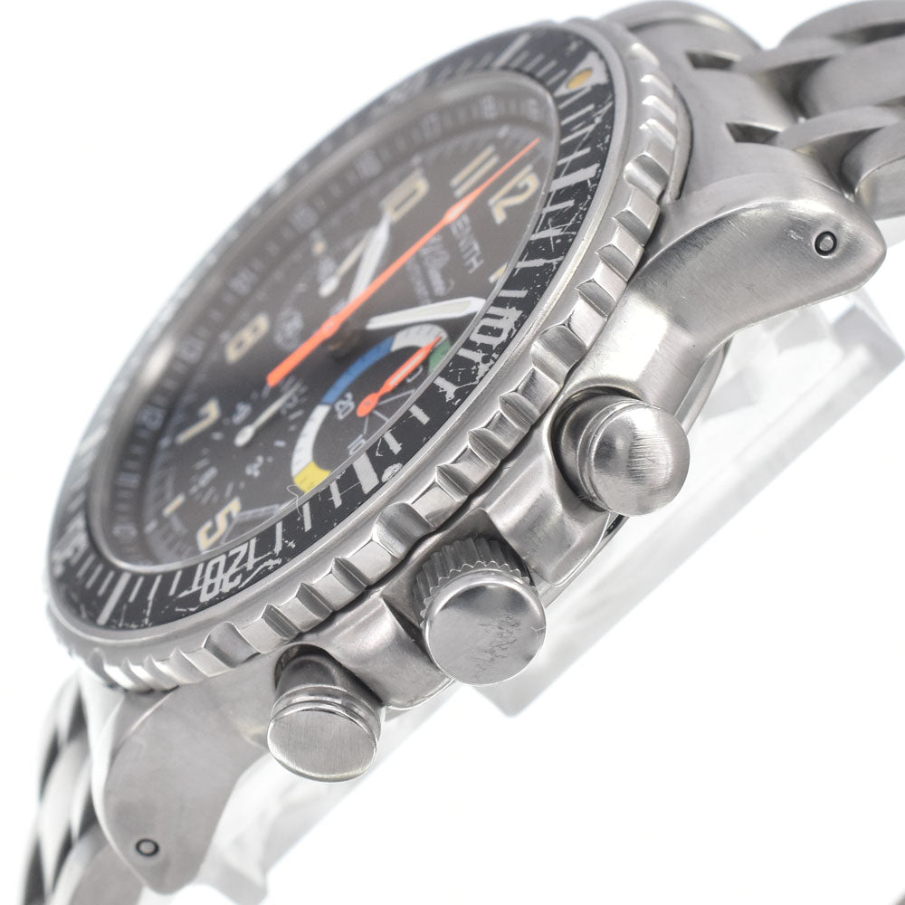 ZENITH El Primero Rainbow Flyback 02.0480.405 Chronograph black Dial Automatic Men's
 Watch E#145756