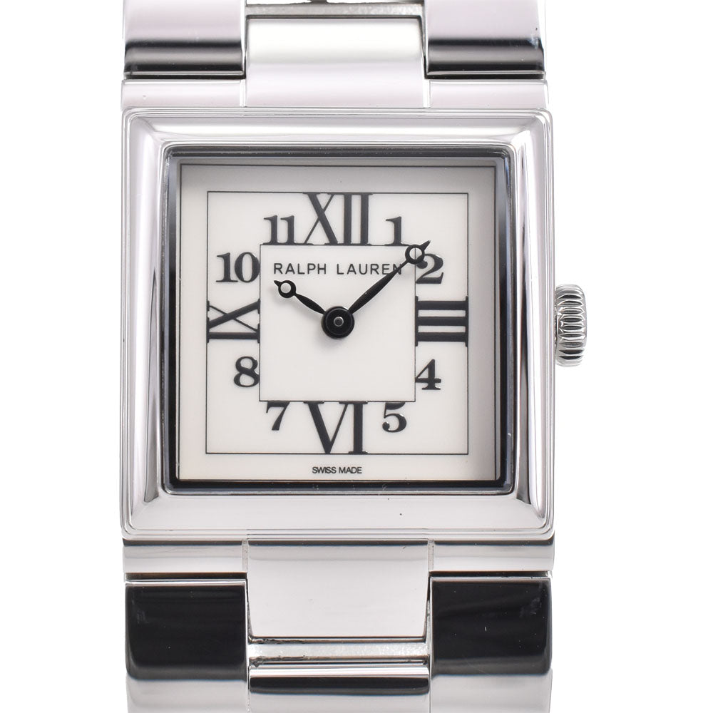 with paper RALPH LAUREN 867 Petite Slim Classic RLR0170000 white Dial Quartz Men's
 Watch M#145788