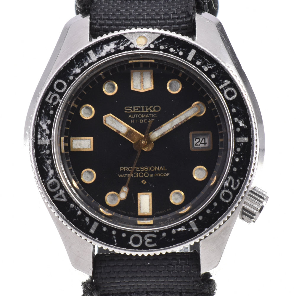 SEIKO Professional diver 300m 6159-7000 vintage HI-BEAT black Dial Automatic Men's
 Watch M#145796