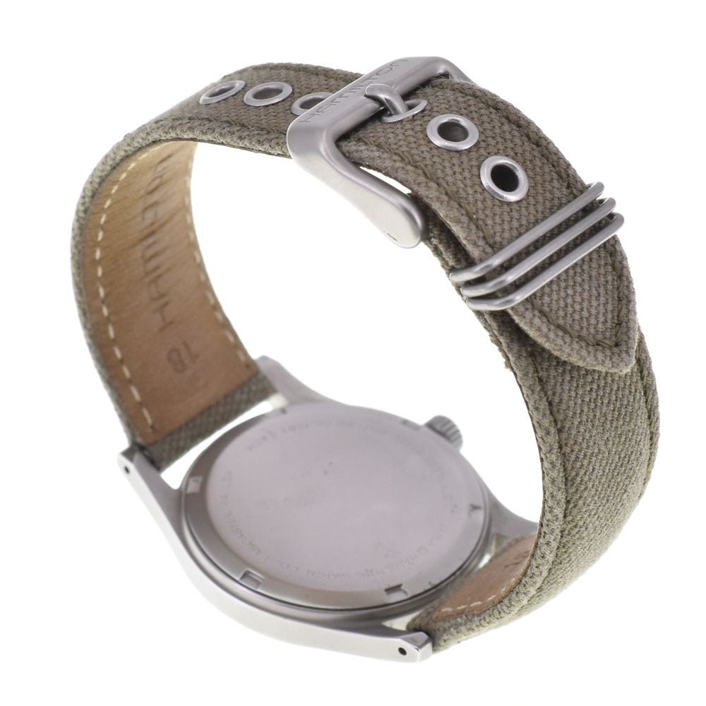 HAMILTON khaki 9415A olive Dial Hand Winding Boy's
 Watch N#145801