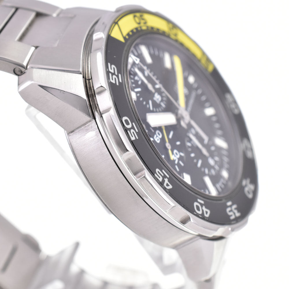 with paper IWC SCHAFFHAUSEN Aqua timer IW376711 Chronograph black Dial Automatic Men's
 Watch E#145809