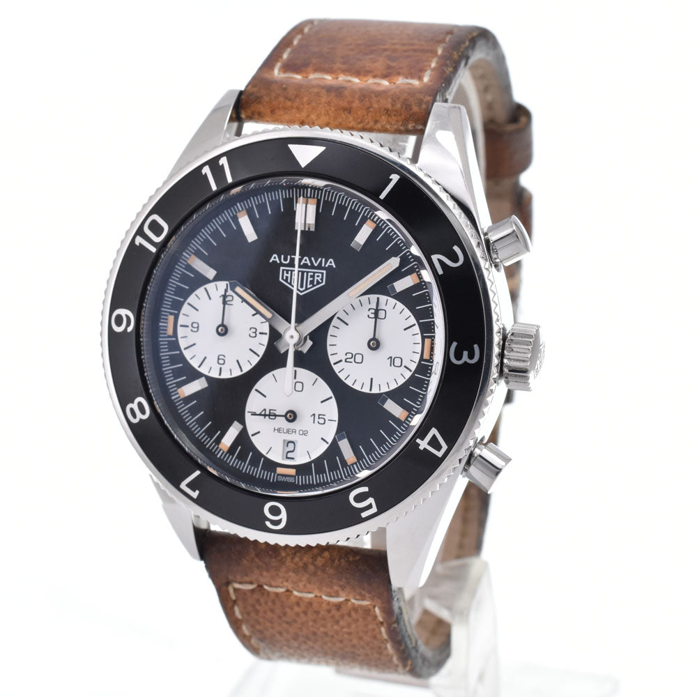 with paper TAG HEUER Otavia Heritage CBE2110.FC8226 Caliber Heuer 02 black Dial Automatic Men's
 Watch N#145811