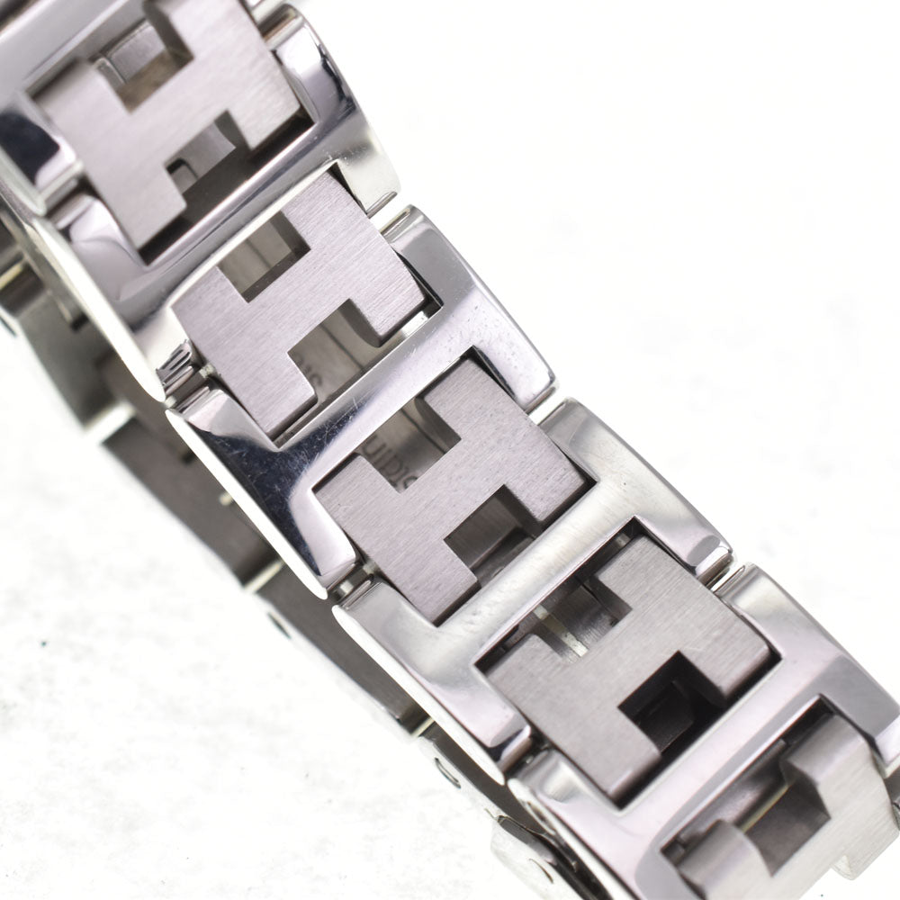 HERMES Clipper CL4.210 D buckle white Dial Quartz Ladies
 Watch O#145817