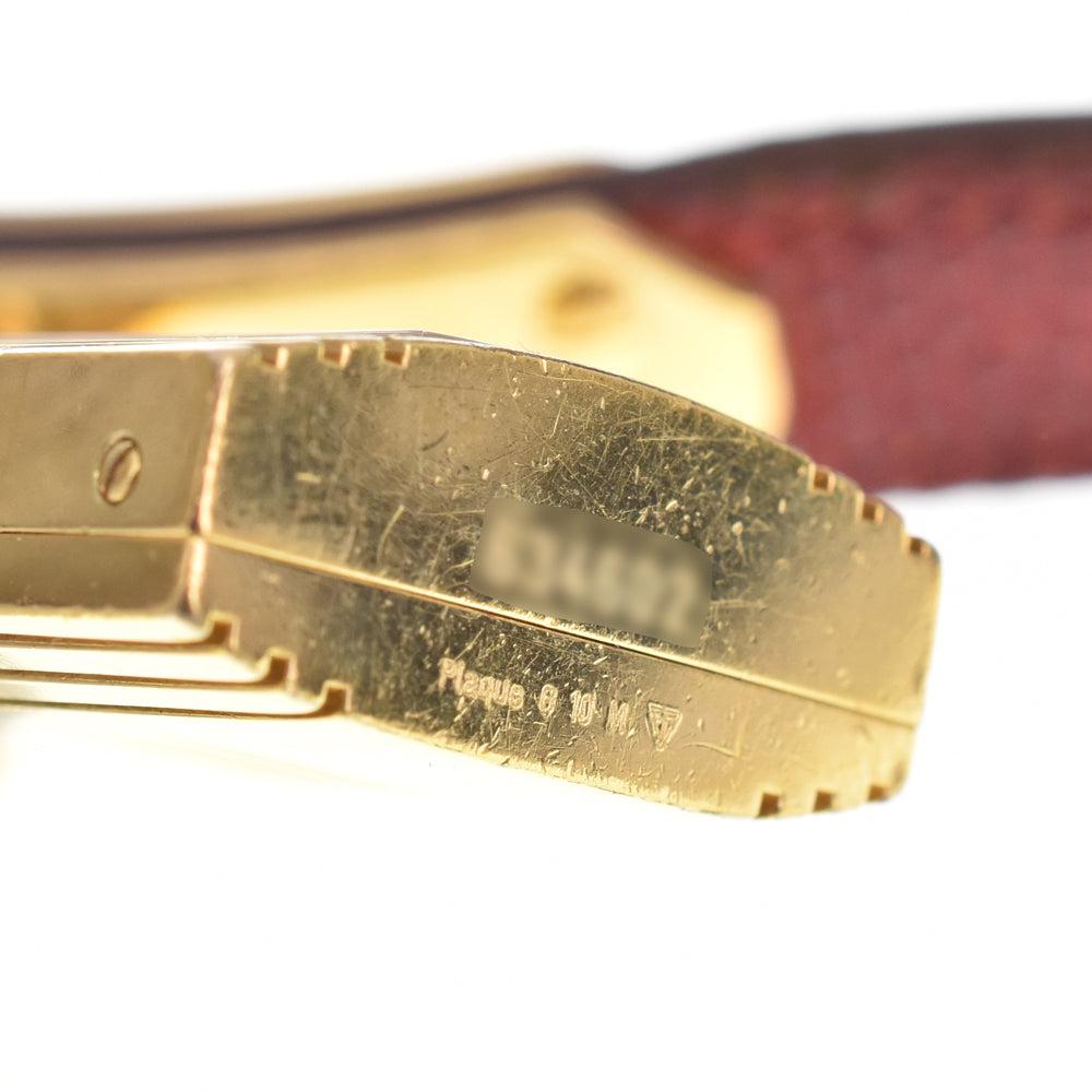 with paper HERMES Kelly watch Gold Plated / Leather gold Dial Quartz Ladies
 Watch N#145818