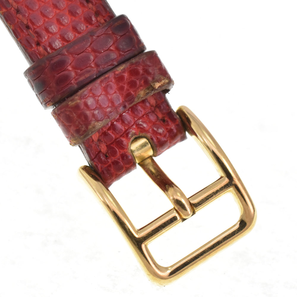 with paper HERMES Kelly watch Gold Plated / Leather gold Dial Quartz Ladies
 Watch N#145818