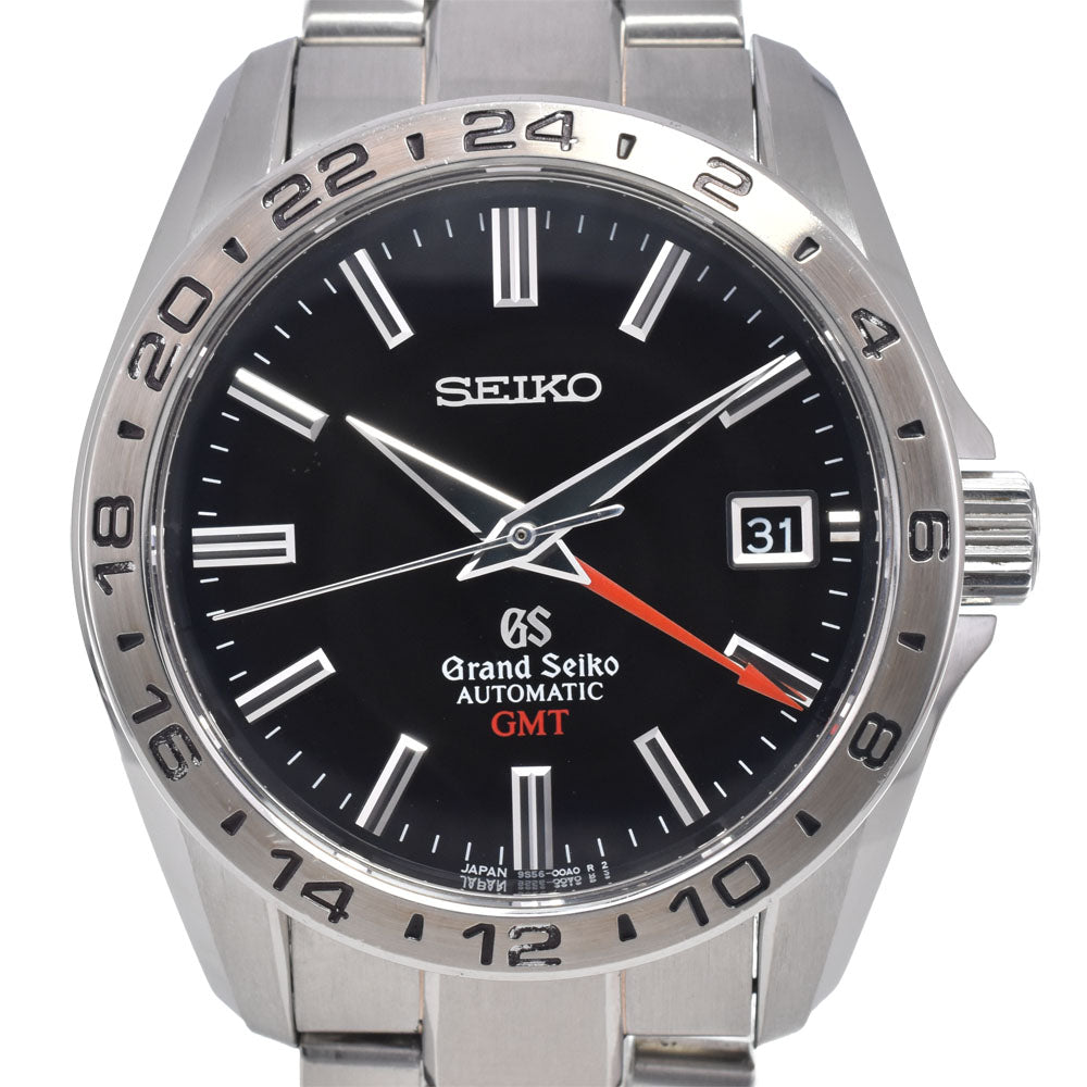 SEIKO Grand Seiko GMT Date SBGM001/9S56-00A0 black Dial Automatic Men's
 Watch L#145834