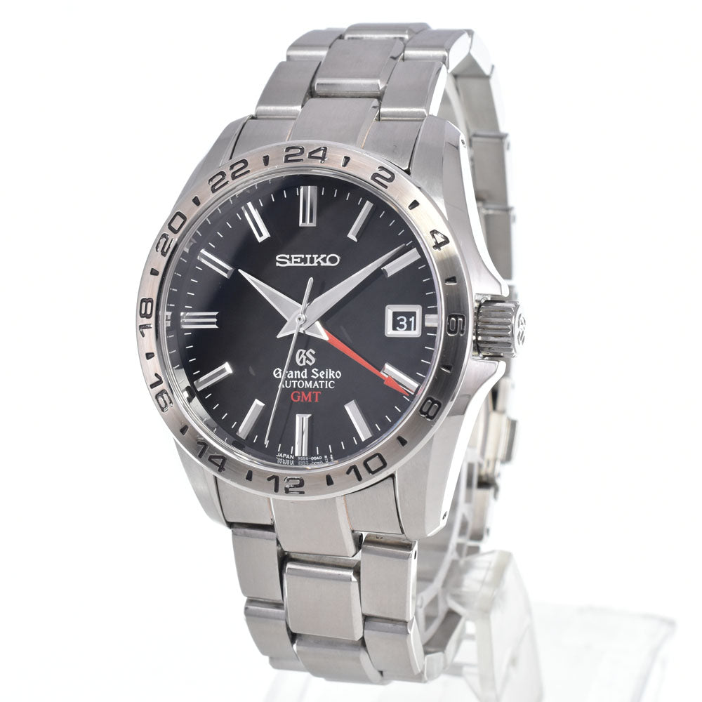 SEIKO Grand Seiko GMT Date SBGM001/9S56-00A0 black Dial Automatic Men's
 Watch L#145834