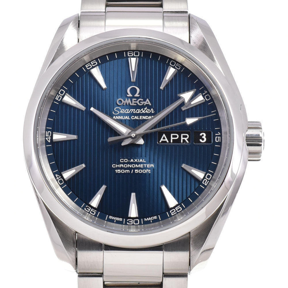 OMEGA Seamaster Aqua Terra annual calendar 231.10.39.22.03.001 blue Dial Automatic Men's
 Watch P#145836