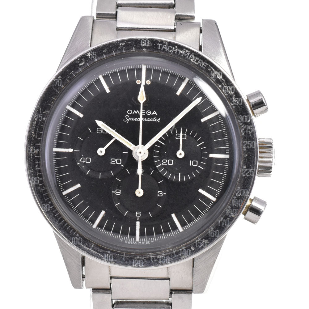 OMEGA Speedmaster ST105.003.65 vintage Cal.321 Caterpillar Bracelet black Dial Hand Winding Men's
 Watch Z#145837