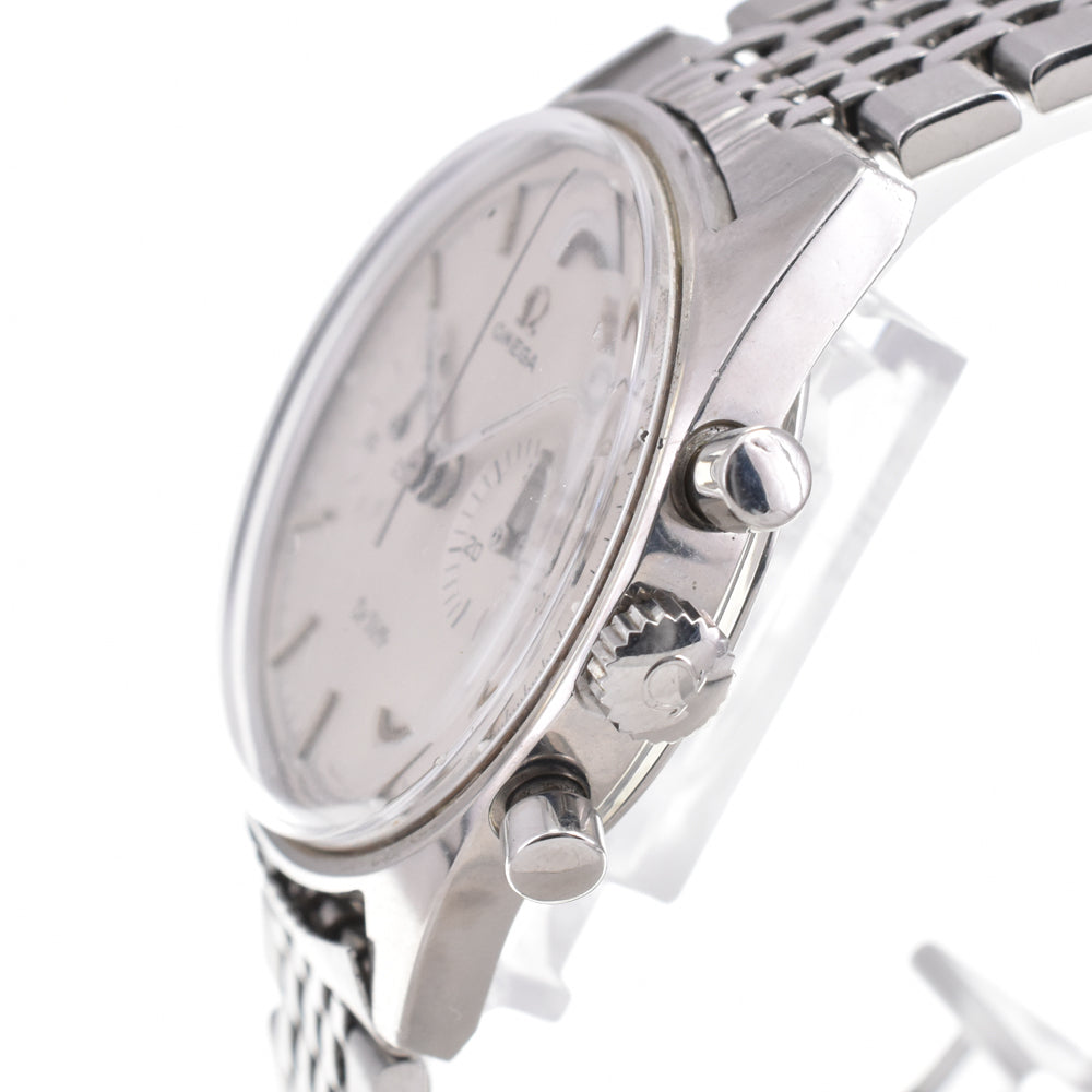 OMEGA De Ville 145.017 vintage Chronograph Cal.860 Silver Dial Hand Winding Men's
 Watch Z#145849