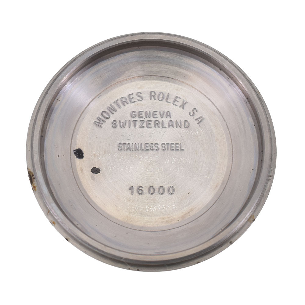 ROLEX Oyster Perpetual DATEJUST 16014 vintage WG bezel Cal.3035 Silver Dial Automatic Men's
 Watch M#145856