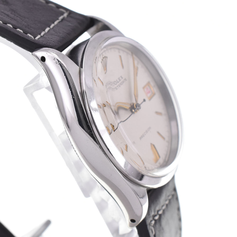 ROLEX Oyster Date 6294 vintage Cal.740 Silver Dial Hand Winding Men's
 Watch M#145858