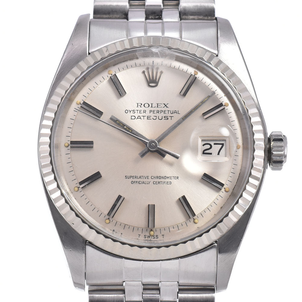 ROLEX DATEJUST 1601 vintage Cal.1570 Silver Dial Automatic Men's
 Watch Q#145860