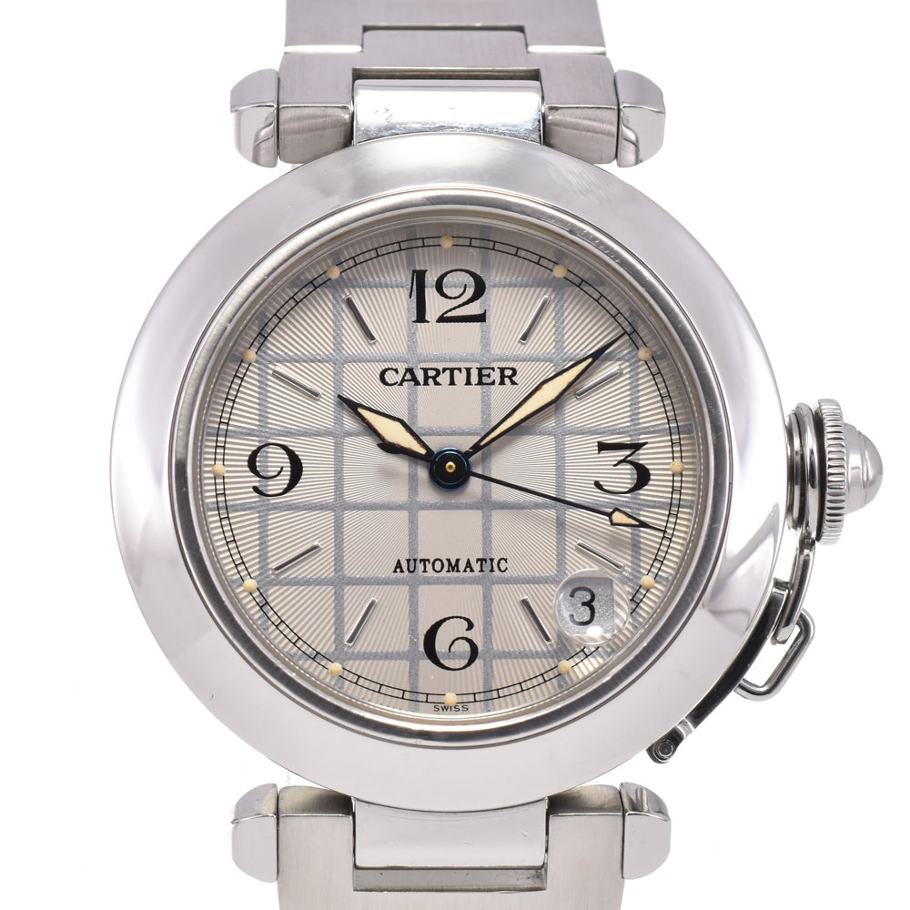CARTIER Pasha C Date W31023M7 Silver Dial Automatic Unisex
 Watch P#145877
