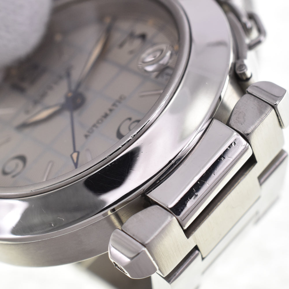 CARTIER Pasha C Date W31023M7 Silver Dial Automatic Unisex
 Watch P#145877